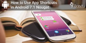app shortcuts in Android