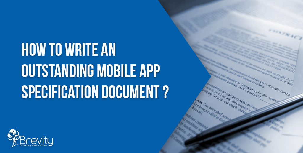 outstanding mobile app specification document