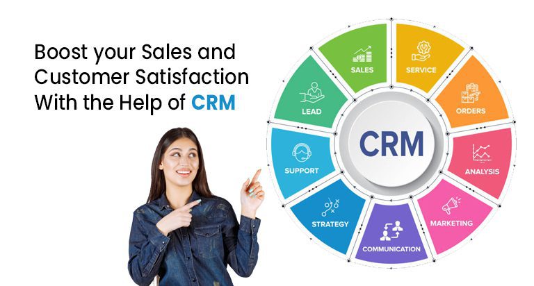 Boos Your sales and customer satisfaction with the help of CRM