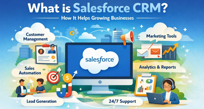 What is Salesforce CRM and How it helps growing businesses